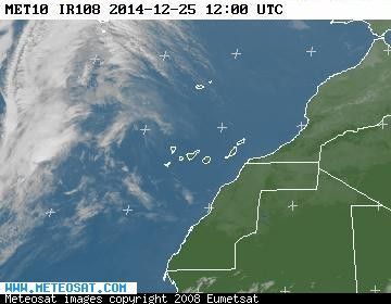 Cielos despejados y una ligera calima matinal mañana en Canarias