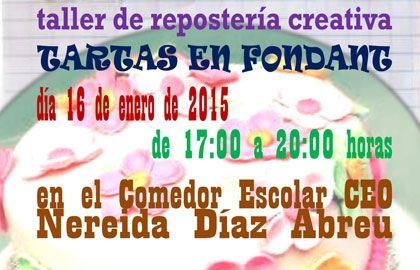 Taller de repostería creativa en Valle Gran Rey