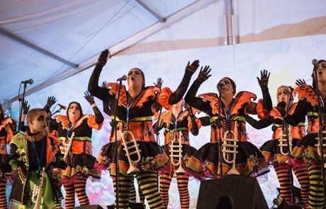 Más de 1.200 personas asisten al Festival de Murgas de San Sebastián