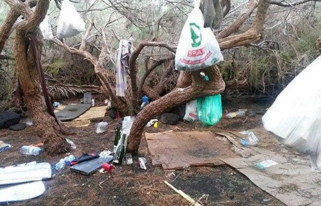 Sí se puede insiste en el daño ambiental de los asentamientos en el Charco del Cieno