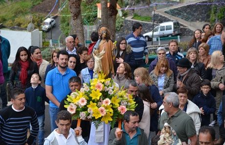 Hermigua celebró este fin de semana sus fiestas de San José en El Estanquillo