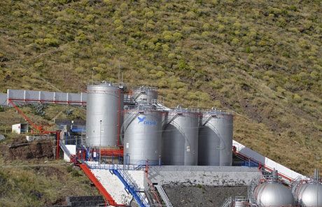 Simulacro de emergencia en las instalaciones de DISA en La Gomera
