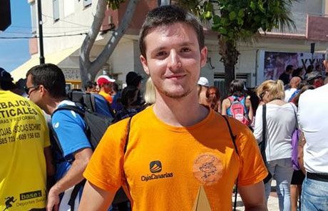Cristian Coello sube al pódium en la “XX Media Maratón de Las Galletas 2016”