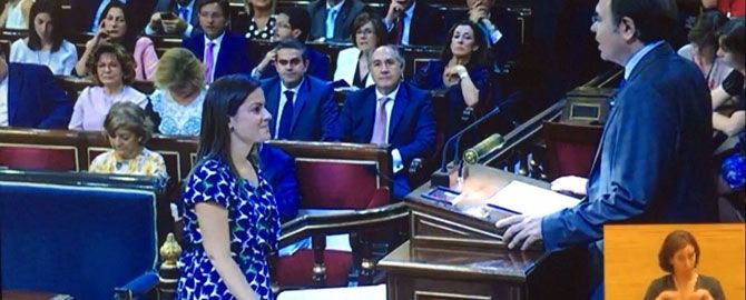 Yaiza Castilla reafirma su compromiso por el progreso e interés general de La Gomera