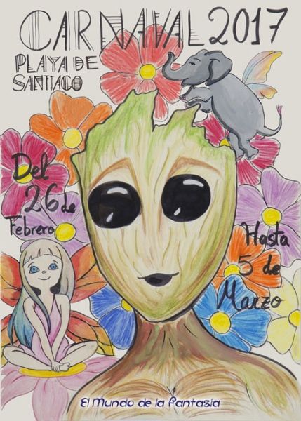 ‘El Mundo de la Fantasía’, alegoría del Carnaval de Playa de Santiago ya cuenta con su cartel