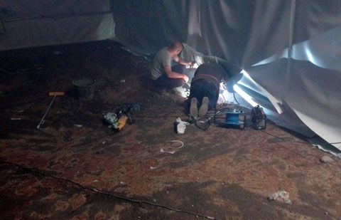 El Ayuntamiento mejora el depósito de agua de Tamargada para evitar las pérdidas
