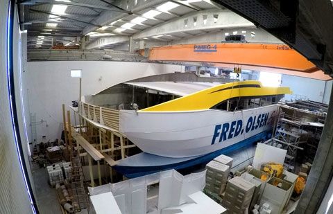 Fred. Olsen Express instalará tres modernos “muelles flotantes” en La Gomera