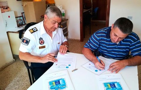 SOS Desaparecidos y Protección Civil La Gomera firman un convenio de colaboración