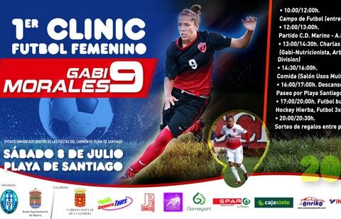 Playa de Santiago será sede del primer Clinic de Fútbol Femenino ‘Gabi Morales’