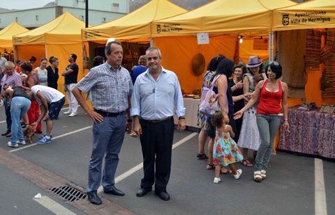 Hermigua cierra con éxito su XXI Feria de Artesanía