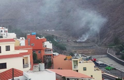 Grupo Mixto de Valle Gran Rey solicita la comparecencia de dos concejales por los reiterados conatos del Altito