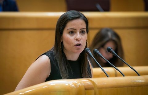 Yaiza Castilla defiende los derechos de los consumidores en el Senado