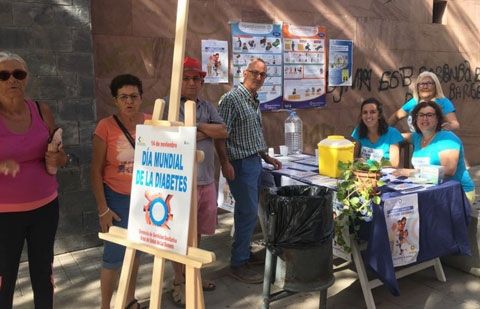 La Gomera se une a la celebración del Día Mundial de la Diabetes 2017