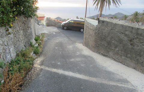 Sí se puede visita las obras de la carretera del Lomo del Balo