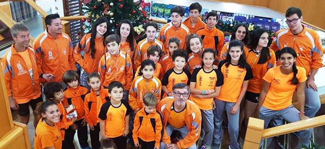 Cinco medallas para los atletas del Almogrote en la carrera del Corte Inglés