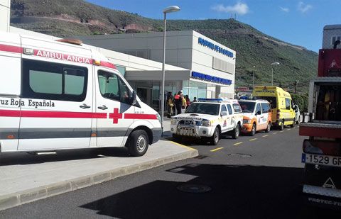 El Hospital Ntra. Sra. de Guadalupe realiza un simulacro de emergencia