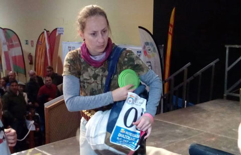 Noemí Herrera, V clasificada en el Campeonato de España de Caza Menor con Perros