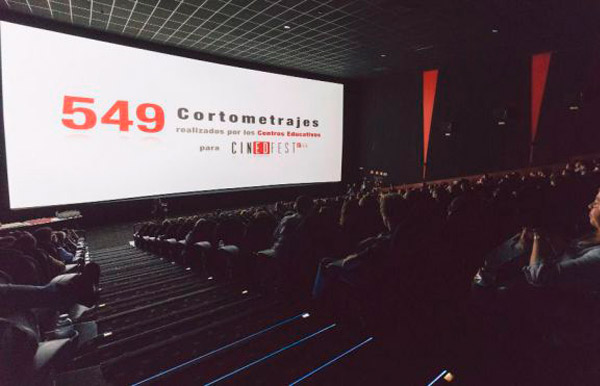 Cuatro centros de La Gomera participan en Cinedfest 7
