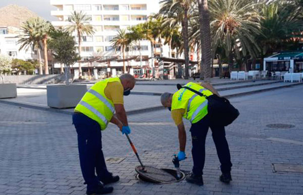 En marcha la campaña municipal de fumigación en San Sebastián de La Gomera