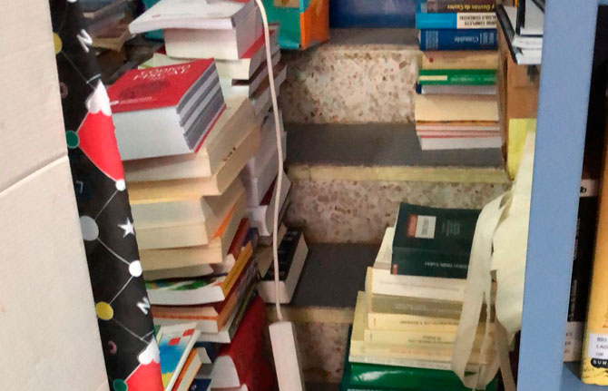 El Grupo Municipal Socialista denuncia el lamentable estado de la biblioteca municipal