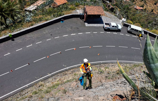 El Cabildo refuerza las tareas de control y erradicación de flora exótica en la isla