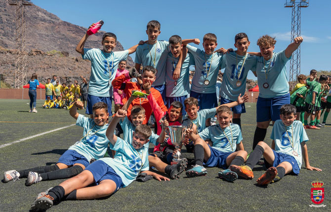La Selección de El Hierro gana el II Torneo Alevín de Valle Gran Rey