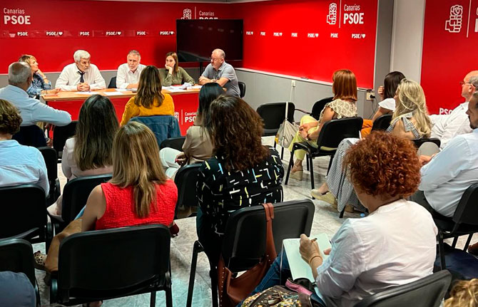El PSOE Canarias define sus candidaturas a las Cortes para las elecciones del 23-J