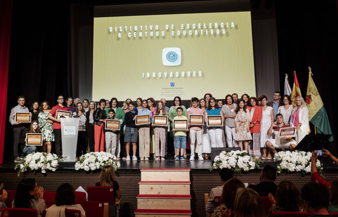 El Gobierno de Canarias reconoce la innovación educativa de diez centros
