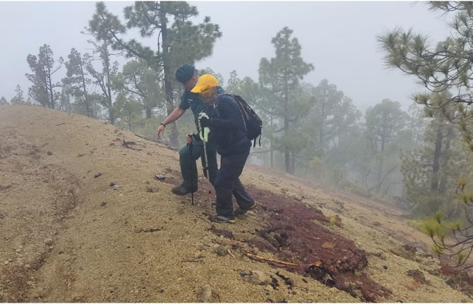 La Guardia Civil establece un dispositivo de búsqueda y localización de un varón desaparecido en el Teide