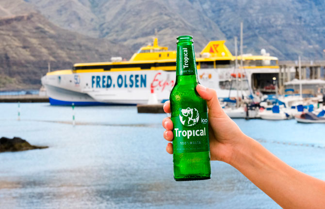 Fred. Olsen Express y Tropical se unen para celebrar sus 50 y 100 años de actividad en Canarias