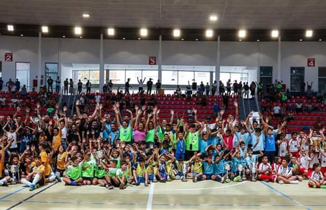 Gomera FS celebró su tercer torneo de Fútbol Sala Base