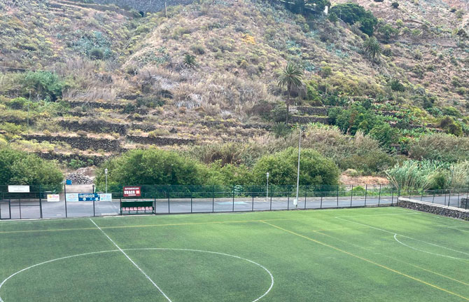 Cuenta atrás para las obras de remodelación del Campo de Fútbol y Polideportivo de Hermigua
