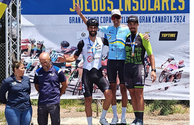 Edgar Magdalena se proclama campeón de Canarias de contrarreloj