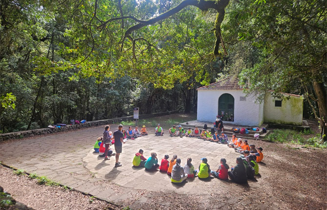 El Cabildo apertura una nueva edición del Campamento de Verano de El Cedro