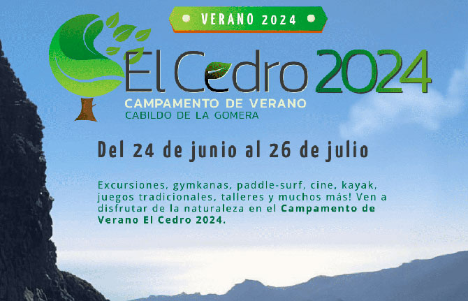 El Cabildo abre el plazo de preinscripción para el campamento de verano de El Cedro
