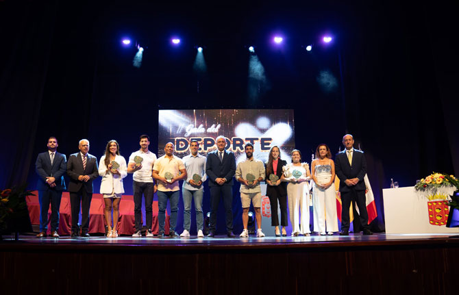 La Gomera pone en valor el compromiso y los valores de clubes y deportistas en una gala institucional