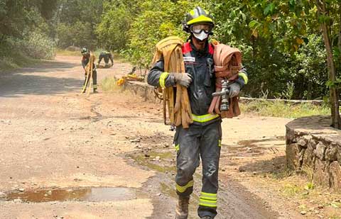 Se mantiene la alerta de incendios en todas las islas, salvo Lanzarote y Fuerteventura