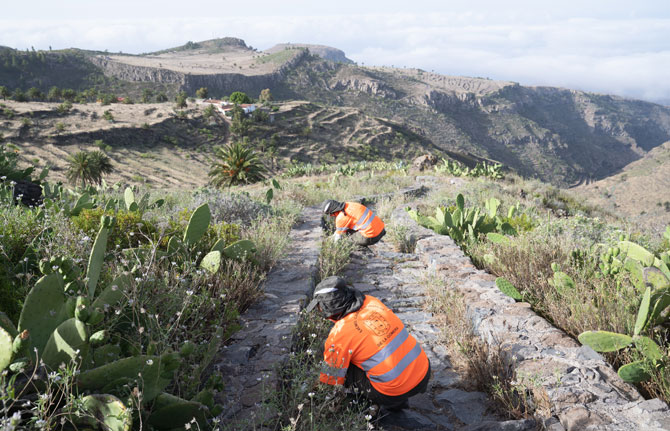 El Cabildo aprueba un proyecto para la mejora paisajística y medioambiental de la isla