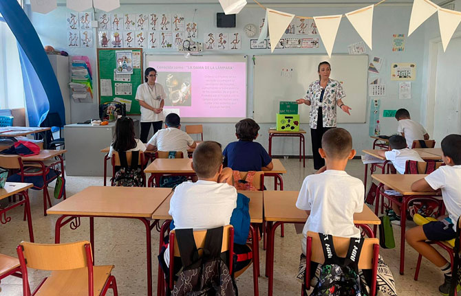 El programa de Enfermería Escolar del SCS da cobertura a 14.294 niños y niñas de Canarias