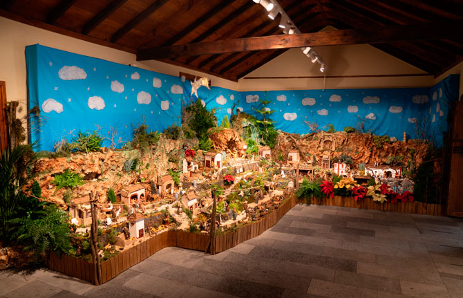 El Pozo de La Aguada abre sus puertas con el tradicional Belén del Cabildo de La Gomera