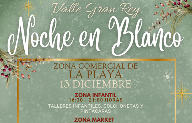 Valle Gran Rey celebra este fin de semana la Noche en Blanco