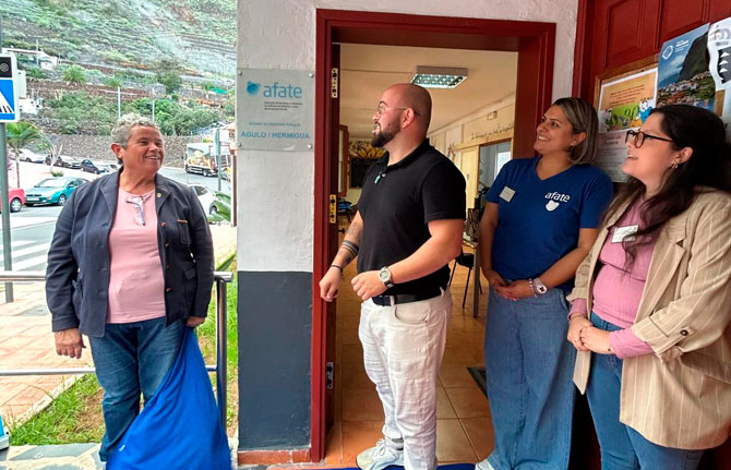 Inaugurada la Unidad de Atención Integral de AFATE en Agulo/Hermigua