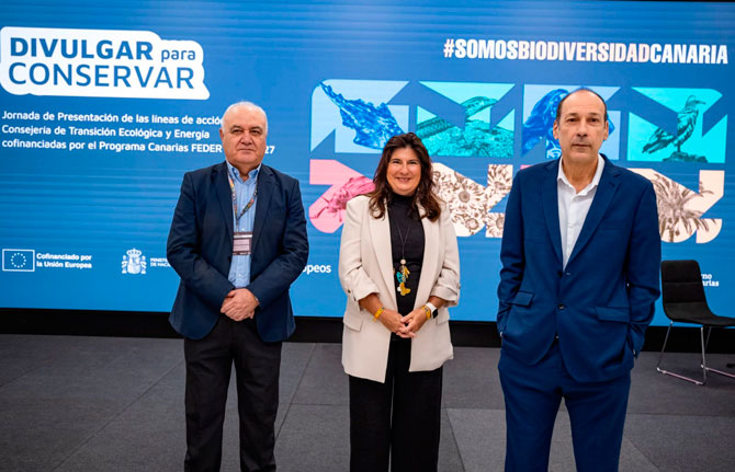 Transición Ecológica presenta las acciones de Biodiversidad del Programa Canarias FEDER 2021-2027