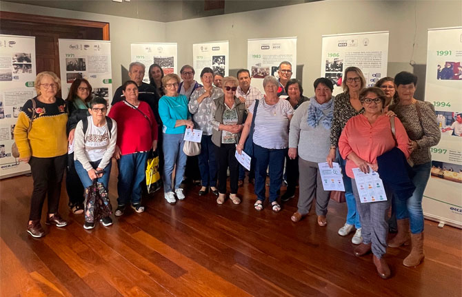 La exposición itinerante de ecca.edu llega a Candelaria para celebrar su 60 aniversario