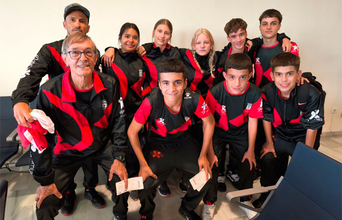 La Selección Gomera de Atletismo Sub-16, participa en el “Campeonato de Canarias Campo a Través”