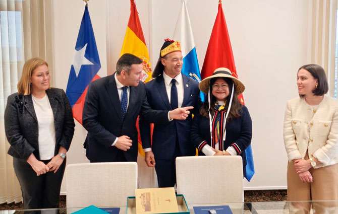 Astrid Pérez celebra el hermanamiento entre San Antonio de Texas y Lanzarote