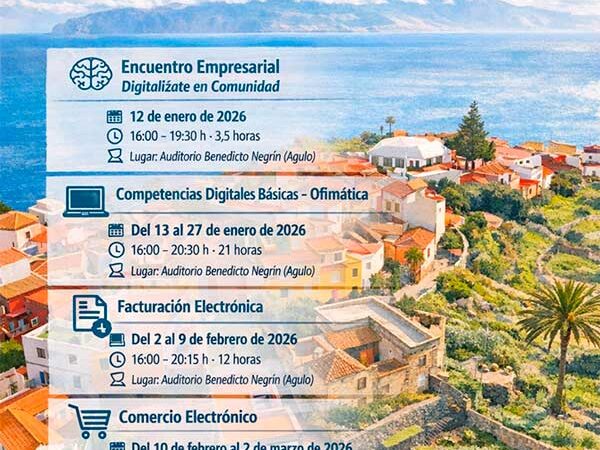 El PSDT de Agulo impulsa la transformación digital