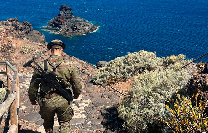 Personal del Grupo Táctico Canarias despliega en las 8 islas del archipiélago canario